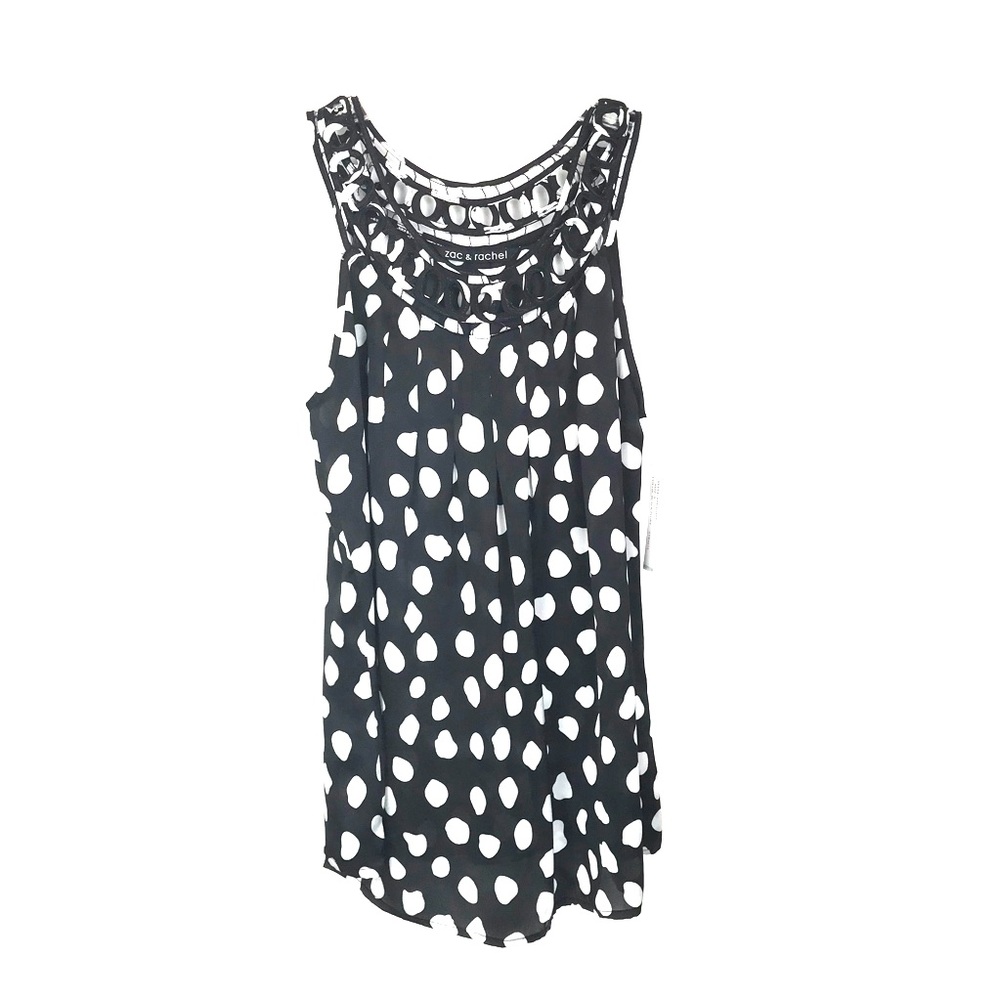 Zac and Rachel | Fun Polka Dots Top